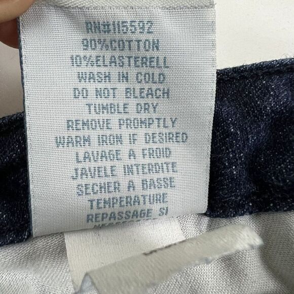 Robin's Jean Size 26 Gold Trim Wing Straight Dark Wash Women's Skinny Jeans - Picture 8 of 12